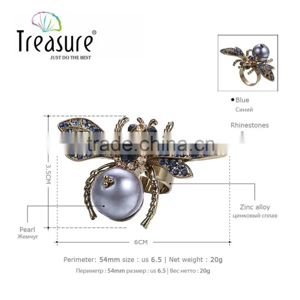 Rings Jewelry Golden Ong Bee Accessory Men's Ring Made in China photo-5