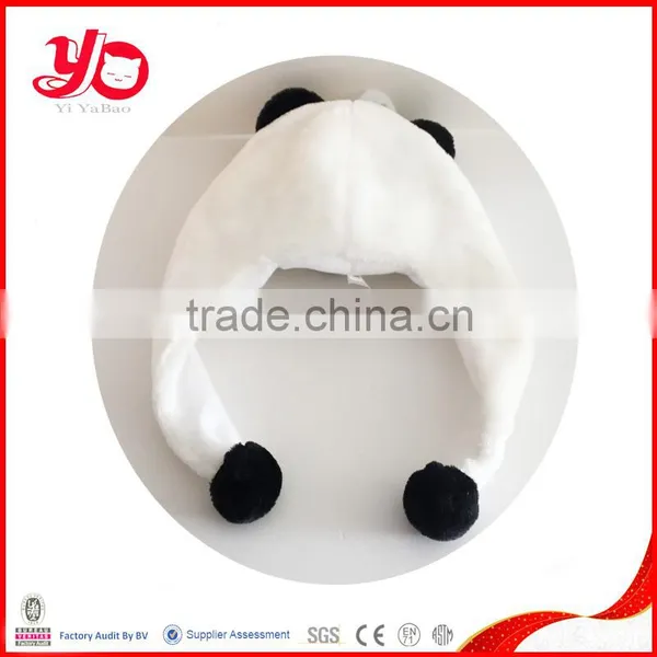 Wholesale Plush Panda Kids Hat ,plush Panda Animal Hat photo-2