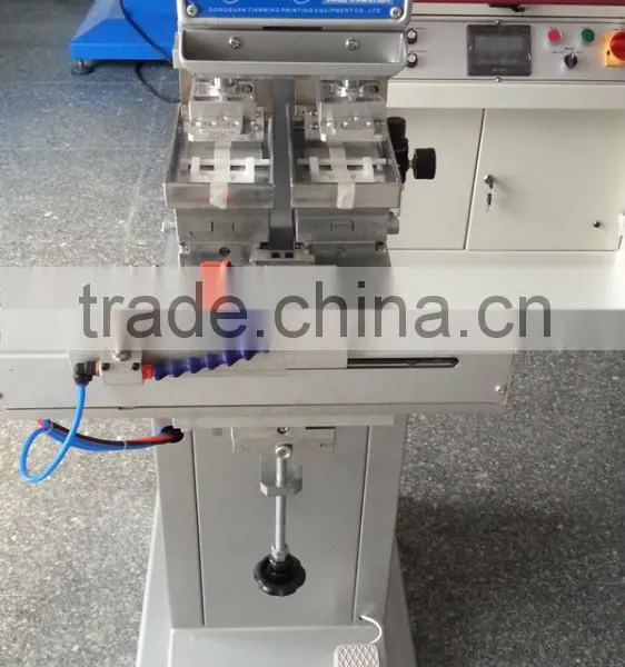 Two Color Inkwell Pad Printer With Shuttle for Sale Pad Printing Machine China photo-3
