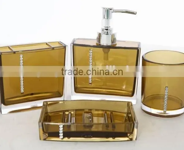 MZ-Eco-Friendly Feature and Plastic Material Bathroom Accessory Set photo-6