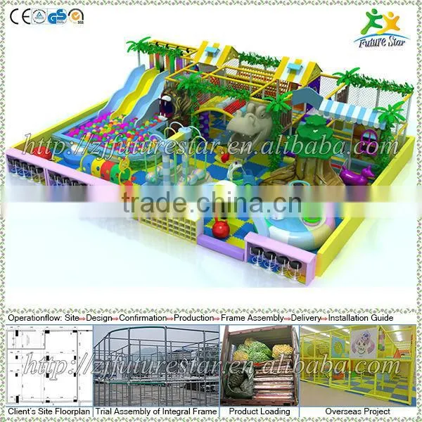 Free Design CE & GS Standard Eco-friendly LLDPE Kids Indoor China Playground Equipment