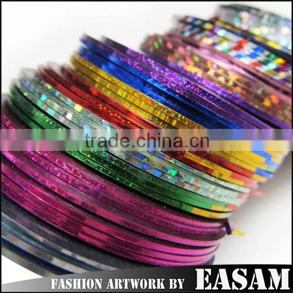 2015 Hot Selling Nail Metalic Yarn for Nail Art Decoration