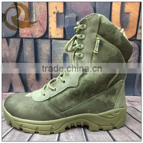 2015 New Custom Army High Ankle Boots Military Combat Boots photo-4