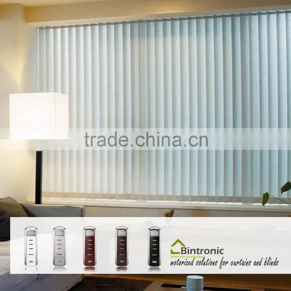 Bintronic Taiwan Manufacturer of Electric Blinds Accessory Motorized Vertical Blinds Motorized Window Draperies photo-3