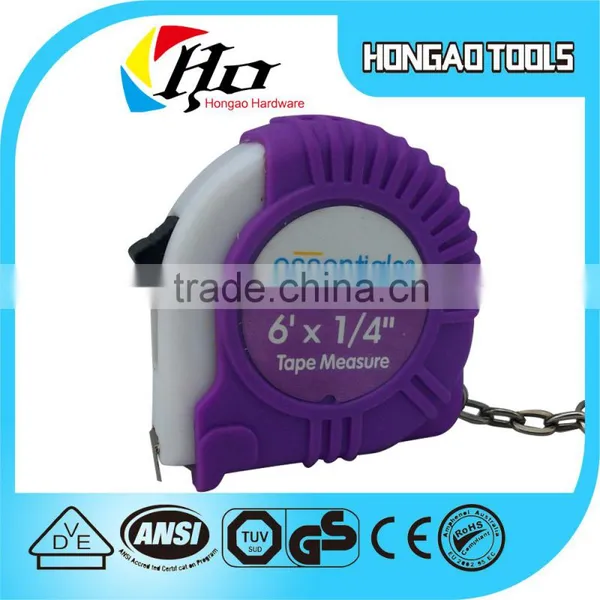 6' x 1/4'' Rubber Cover Small Gift Tailor Tape Measure photo-5