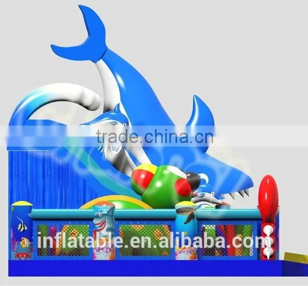 Giant Laser Tag Inflatable Water Obstacle Course/inflatable Delphinus Delphis/inflatable Paintball Obstacle Supplier's Choice photo-2