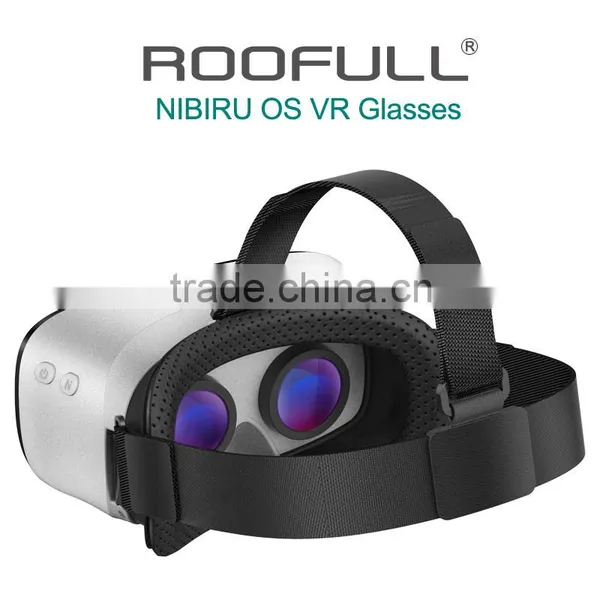 2016 New VR Headset, All in One VR 3D Glasses With Quad Core CPU 2GB RAM 16GB Flash Android 4.4 OS 4000mA Lithium Battery photo-4