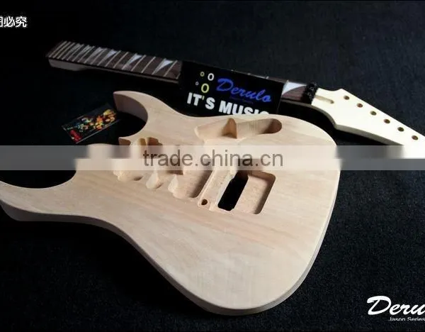 Customized Diy Made Left Hand Electric Guitar Kit photo-3