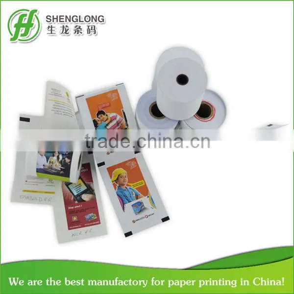 ATM Pos Roll Paper White Printable Label Sticker
