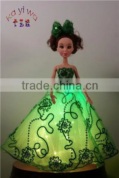 Festival Flashing LED Light Party Favors / KYW Dolls for Wedding Present photo-2