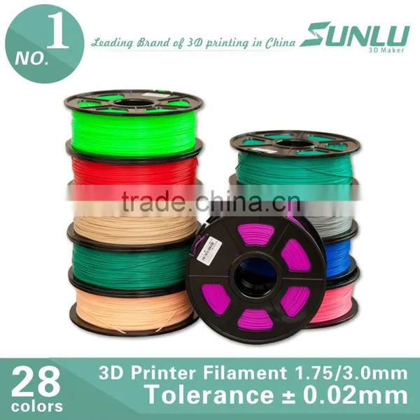 Printer PLA / ABS / HIPS/WOOD/Flexible Filament 3D ABS