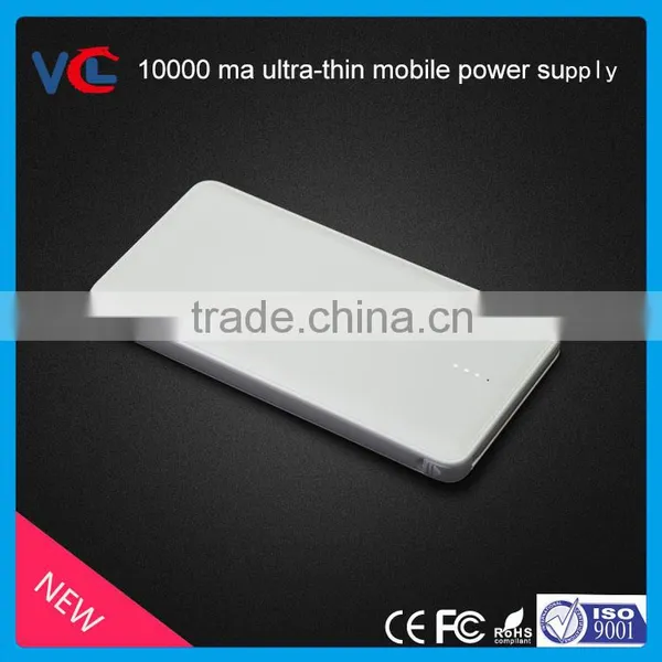 Wholesale Slim Colorful Powerbank Charger Portable Power Bank 10000mah photo-2