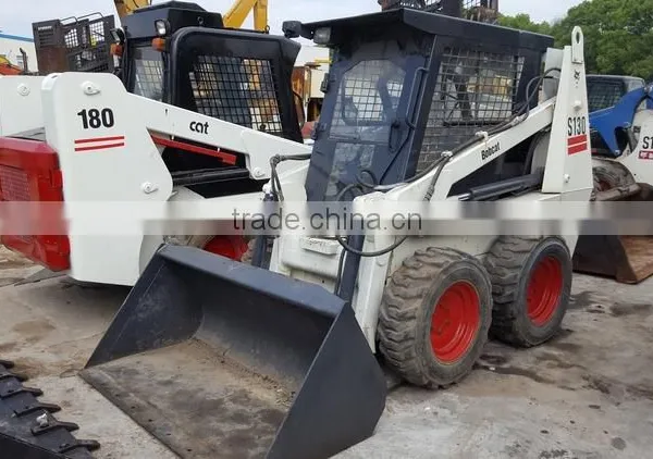 Bobcat Skid Loader ,made in Japan Mini Loader ,used Mini Loader S130 Bobcat Skid Loader photo-2