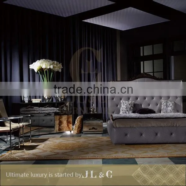 Stainless Steel Bedroom Dresser Interior Design for Luxury Funiture From China AB07-04 Dresser- JL&C Luxury Home Furniture photo-3