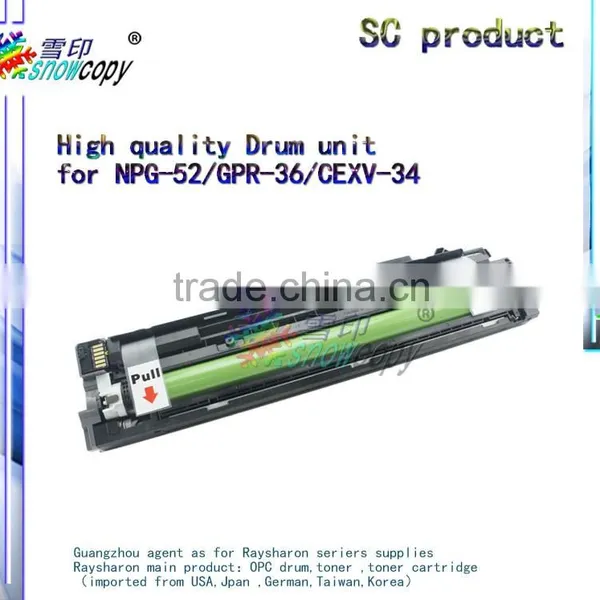 Drum Unit Compatible for Canon IR-AC2020i/C2025i/C2030i/C2225/C2230/2220 NPG-52/GPR-36/C-EXV34 Drum Kit photo-2
