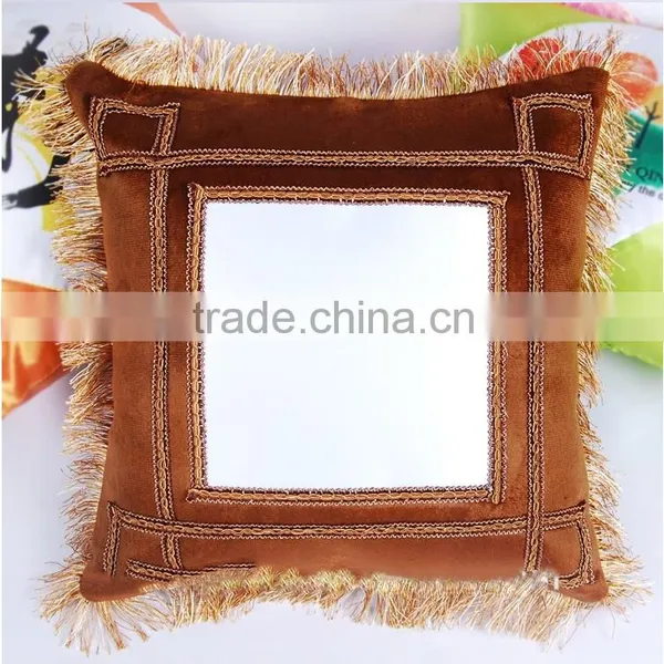 Blank Sublimation Coffee Square Pillow Cases photo-3