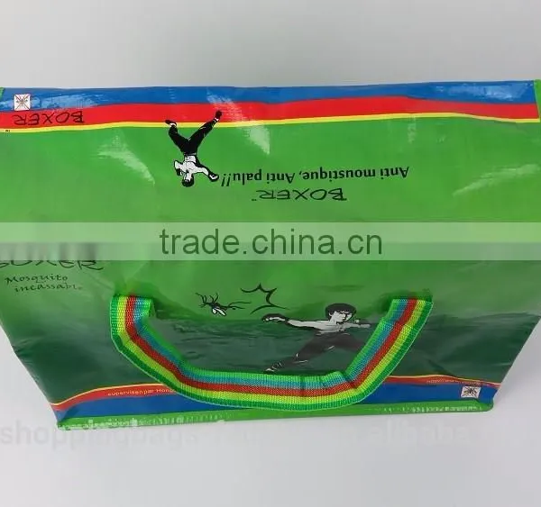 Promo Polypropylene Laminated PP Woven Shopping Bag With Zipper photo-4