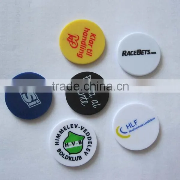 HEYU Plastic Pocket Euro Trolly Coin Holder With Keychain Quality Choice photo-6