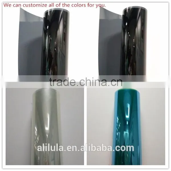 Black Color 99% UV-rejection Car Static Reusable Window Film photo-4