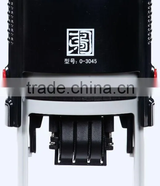 Office Use Custom Self Inked Automatic Date Stamp Oval 30x45 mm photo-5