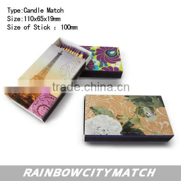 Candle Match in Colorful Printed Box photo-3