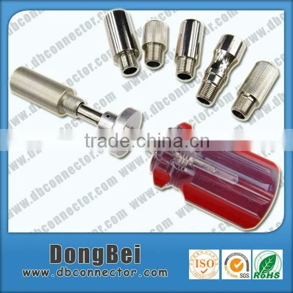 f Type 75ohm Screw Cable Terminal of DB Manufacturer photo-2