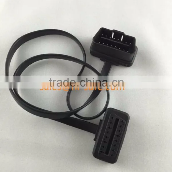 OBD China OBD Cable Male to Female Extension Flat Cable for OBD Scanner