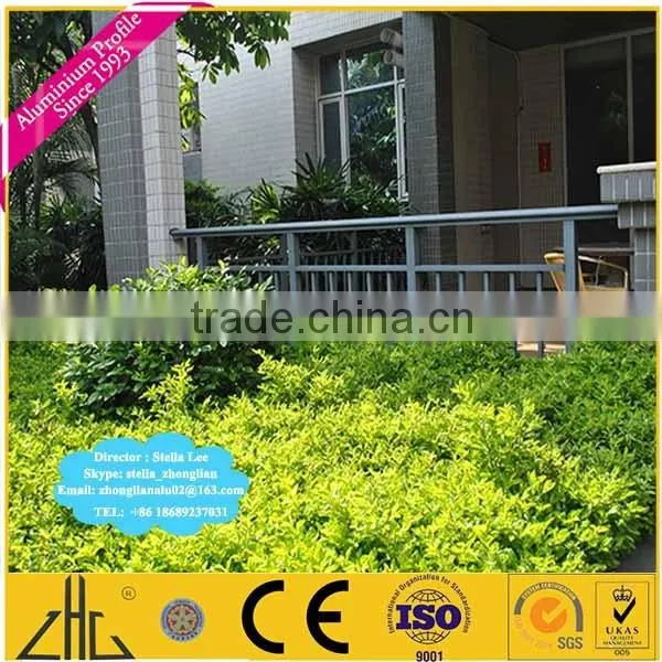 Wow!! Polished Anodized Aluminium Extrusion Profiles for Handrail, Powder Coating Aluminium Balustrade Extrusion Profile Factory photo-2