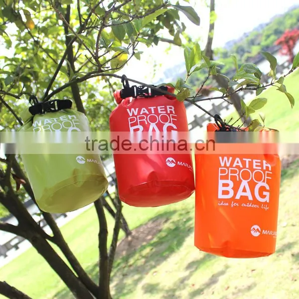 2016 New 250D PVC 2L Ocean Pack Swimming Beach Dry Bag Sports Waterproof Bag photo-2