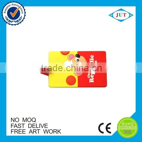 3D Promotional Soft Pvc Luggage Tag photo-3