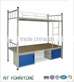 Assembly School Student Wrought Iron Double Bed/bunk Bed/hidden Wall Bed