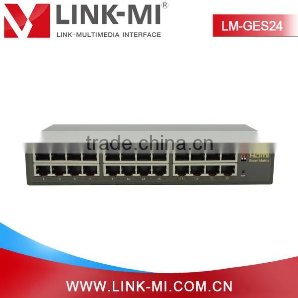 LM-GES24 Work With LM-EX22 HDMI Smart Matrix,24-Port 8K MAC Address Ethernet Switch photo-4