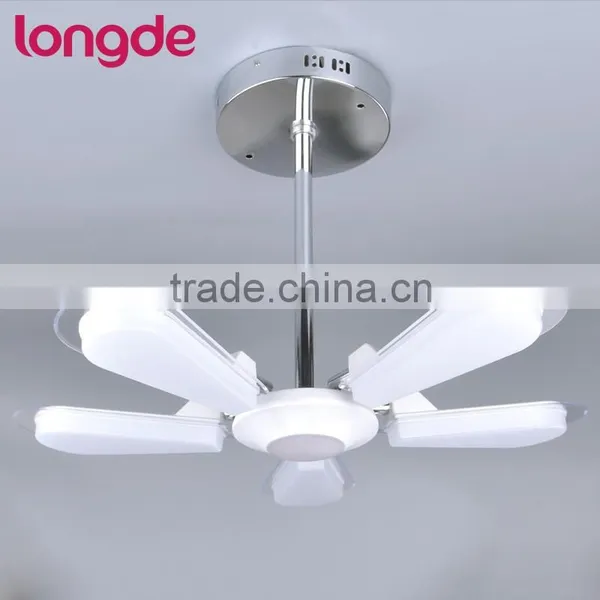 Single CCT Retractable Fan Shape LED Ceiling Pendant Lamp With CE-LVD/EMC/RoHS/ Photo-Biologic photo-5