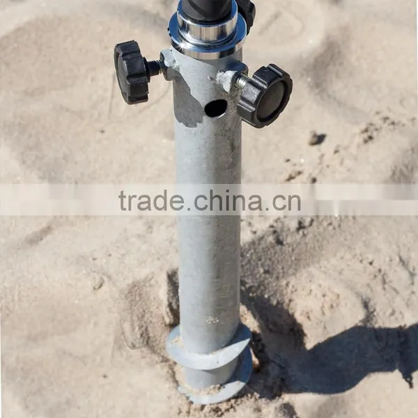 Metal Screw Ground Spike For Flag Poles, Soft Ground Spike, Ground Spike Anchor photo-2
