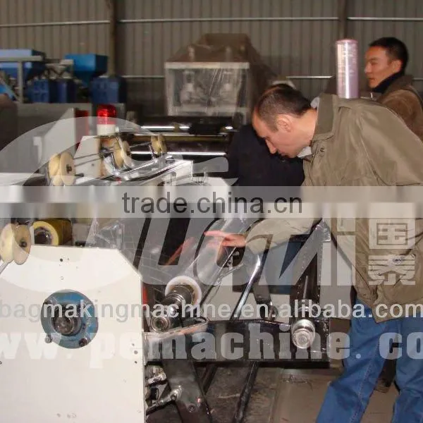 HOT SALE! DF-1000 Single/Double-Layer Co-extrusion Stretch Film Machine photo-5