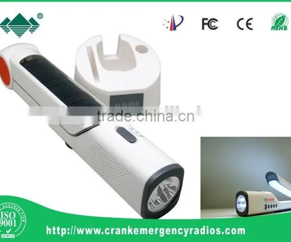 Solar Dynamo Lamp & Emergency Solar Charger & Solar FM Radio photo-4