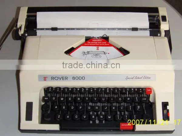 13" English Manual Typewriter