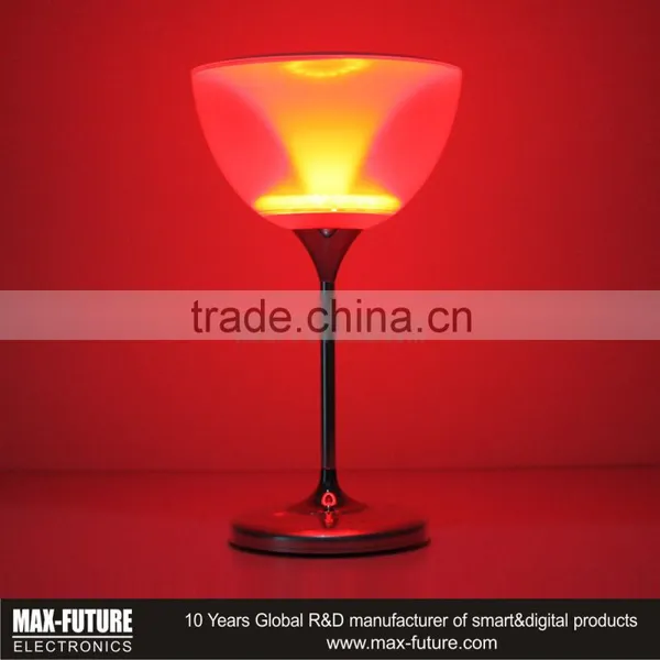 Touch Control Glowing Multi-color Led Table Lamp Music Led Desk Lamp photo-5