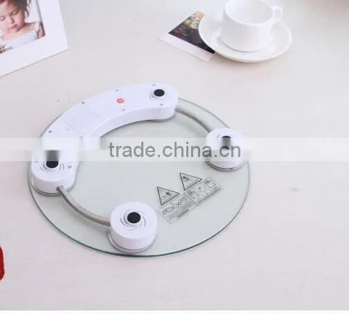 Round Shape Electronic Balance Digital Body Fat Weigher / Bathroom Scale / Electronic Body Fat Balance Scale photo-4