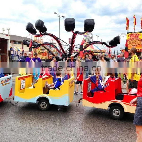 Amusement Fun Express Trackless Trains for Sale photo-4
