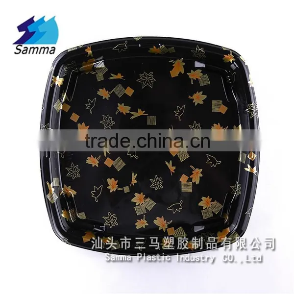 SM1-3123A Disposable Black Food Plate photo-4