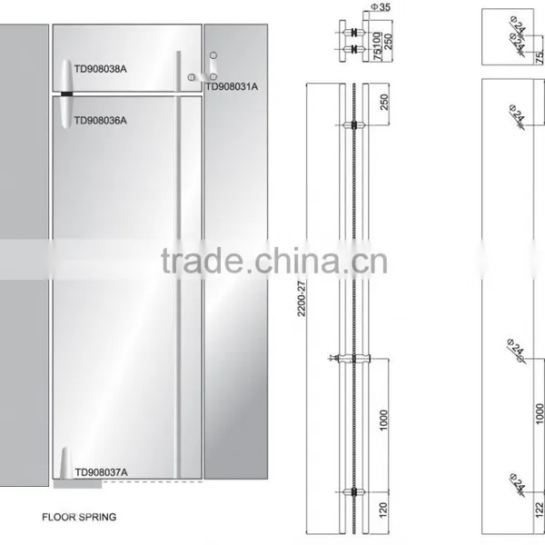 Wholesale China Goods Slide Door Handle Lock photo-5