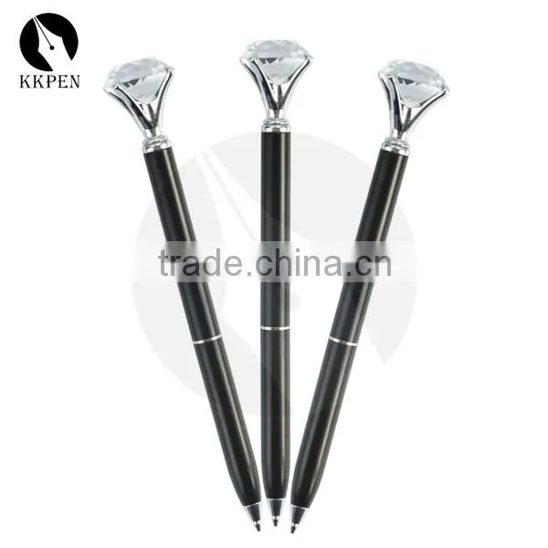 KKPEN Crystal Logo Metal Brass Roller Ball Pen photo-2