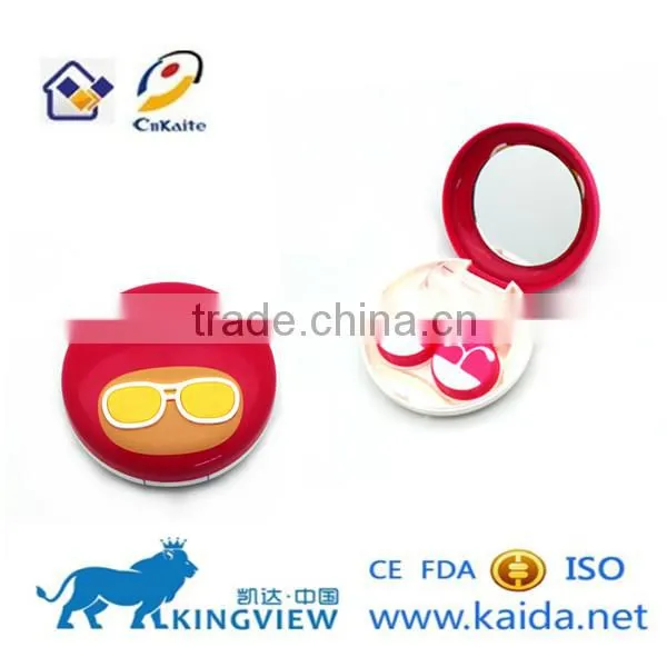 A-8079 Kaida Fashion Hairstyles Contact Lens Case photo-3