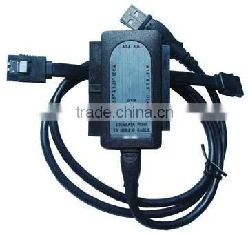 USB2.0 to 2.5''&3.5'' IDE&SATAI,II HDD Adaptor Cable
