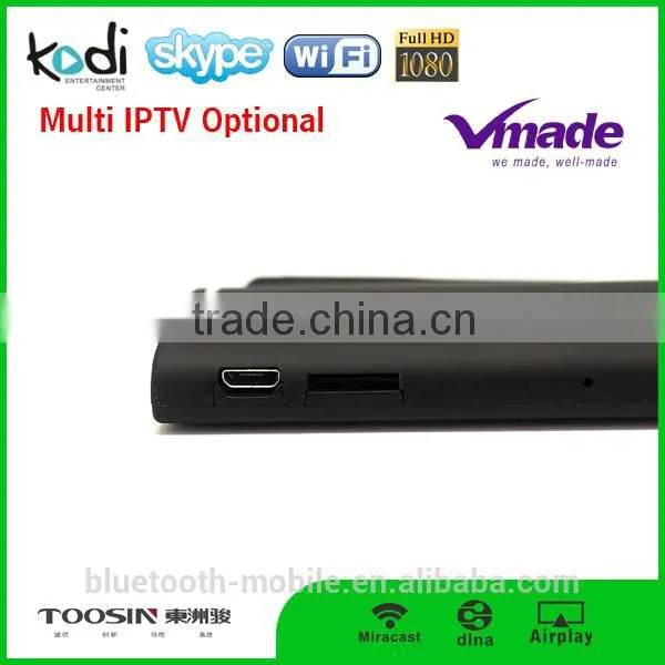 Manufacturer Best Hot Sale Android TV Dongle Amlogic S805 1G+8G Quad-core Android4.4 H.265 3D Bluetooth Wifi Smart TV Stick photo-4