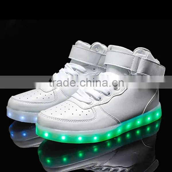 Hot Selling China Supplier MOQ1 HIgh Neck Shoes LED Light Up Shoes photo-5