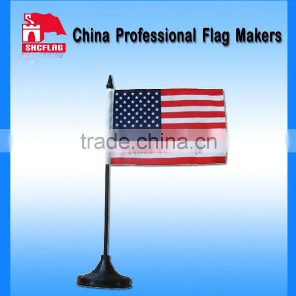 Tabletop Stand Flags/table Top Flags/Table Flag With Plastic Stand