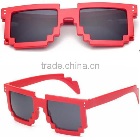 8-Bit Pixel Retro Novelty Gamer Geek Sunglasses photo-2
