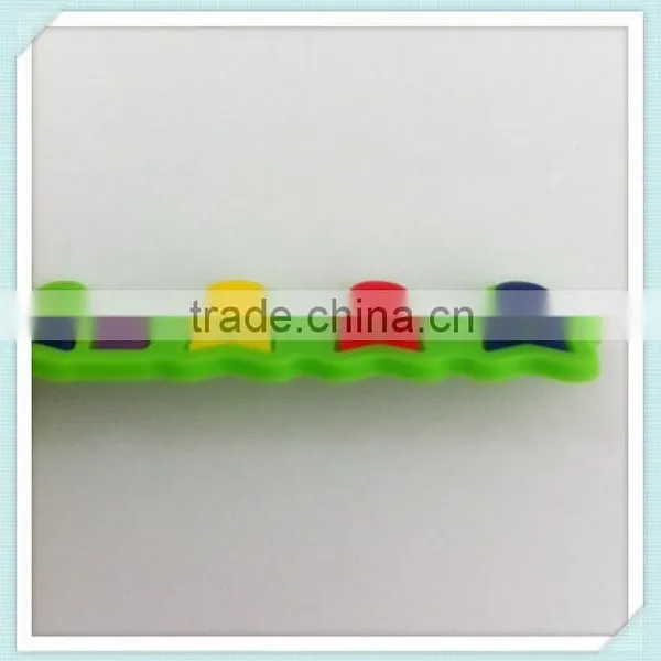 High Quality Adjustable Pvc Wristband Custom Rubber Bracelet photo-5